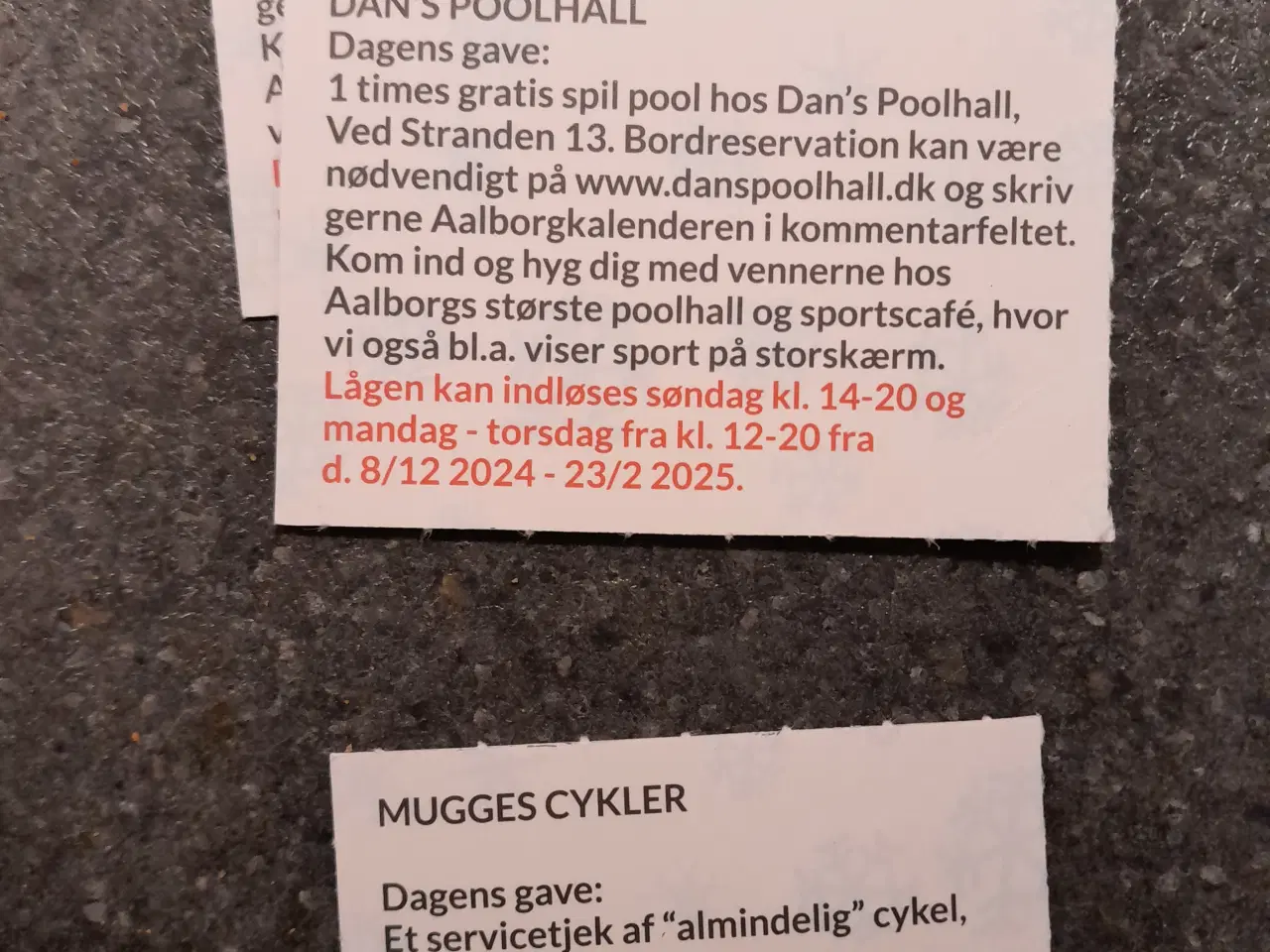 Billede 4 - Gave kort til forskellige steder