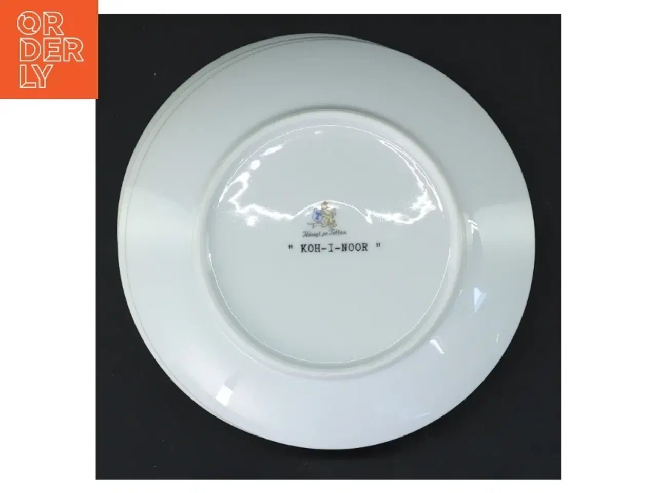 Billede 2 - Sæt af 6 kagetallerkener Koh-I-Noor fra Knigl. pr. Tettau (str. 6 styk. ø. 16 cm)