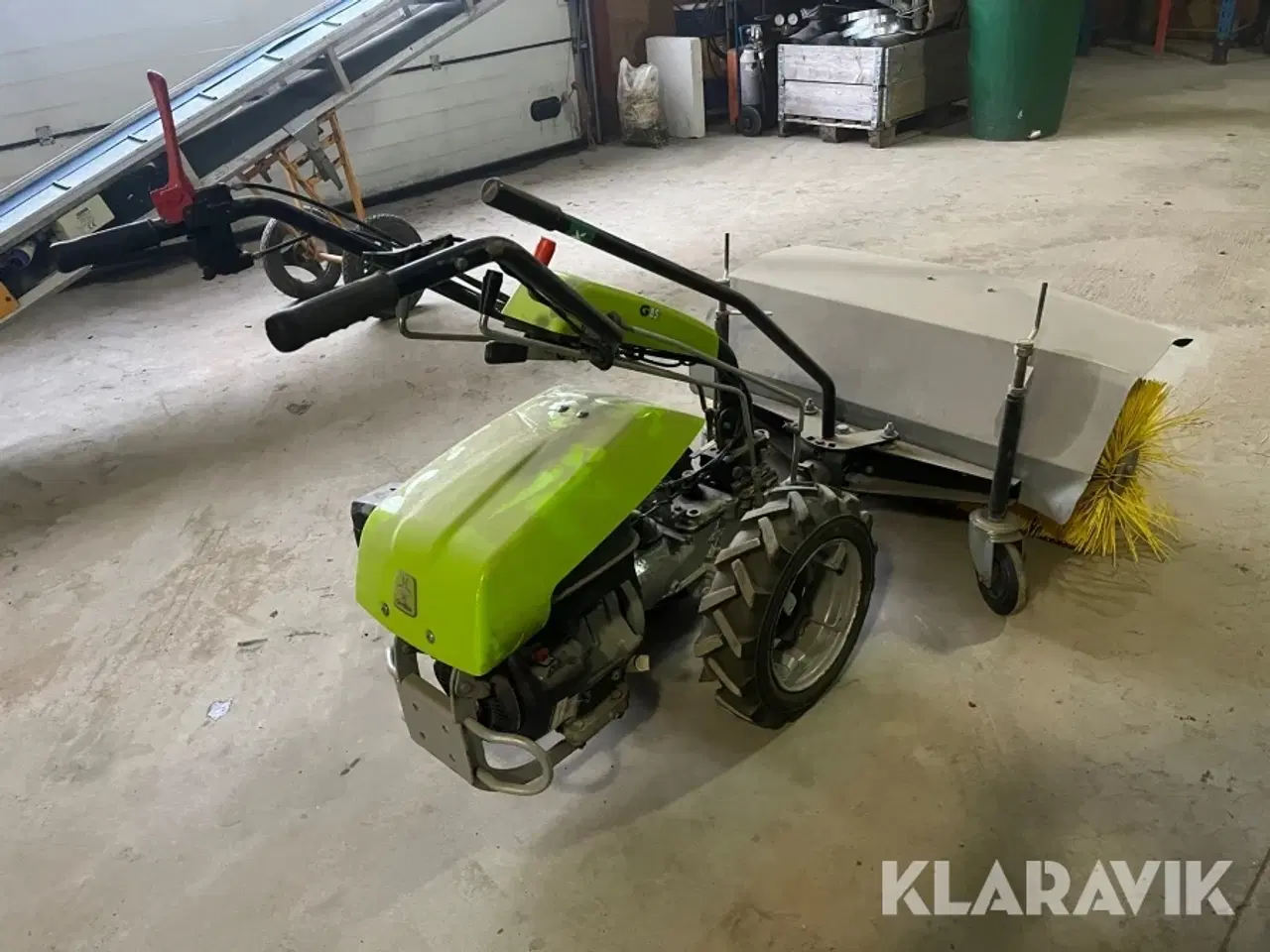 Billede 4 - Redskabsbærer med kost Grillo 8EQ2U