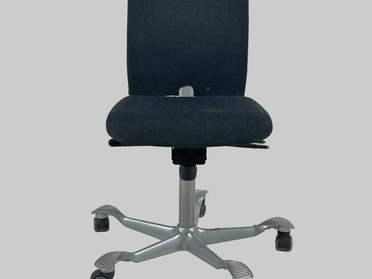 Billede 3 - HÅG H04 4100 Kontorstol – Mørkegrå/Gråt Stel 200 mm