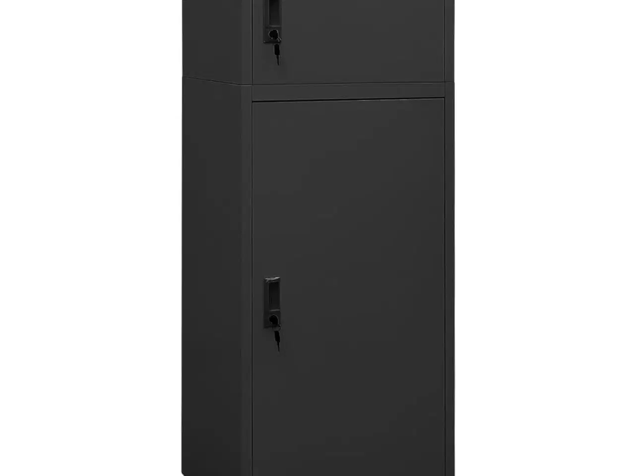 Billede 1 - Sadelskab 53x53x140 cm stål antracitgrå