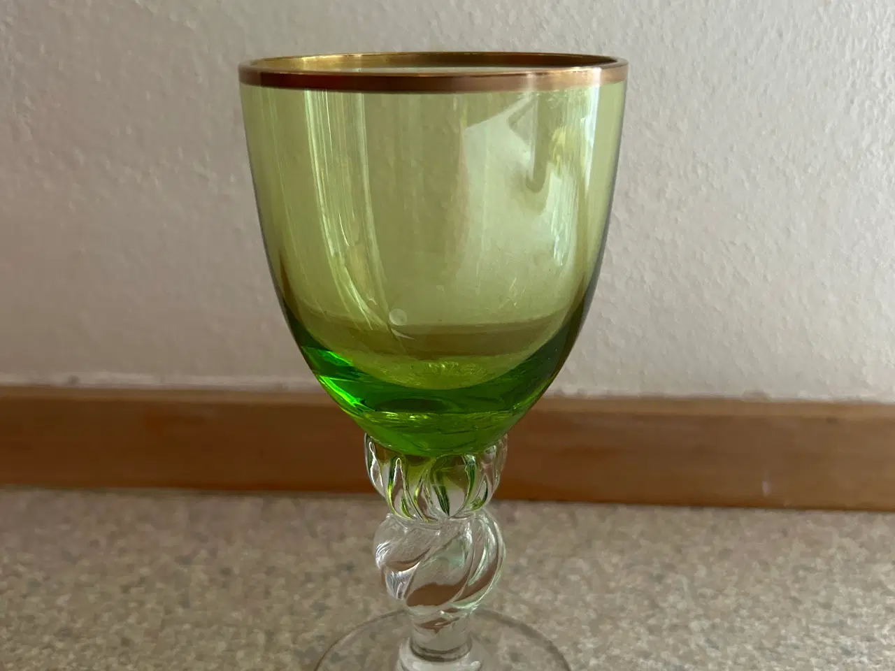Billede 1 - Lyngby Hvidvinsglas grøn