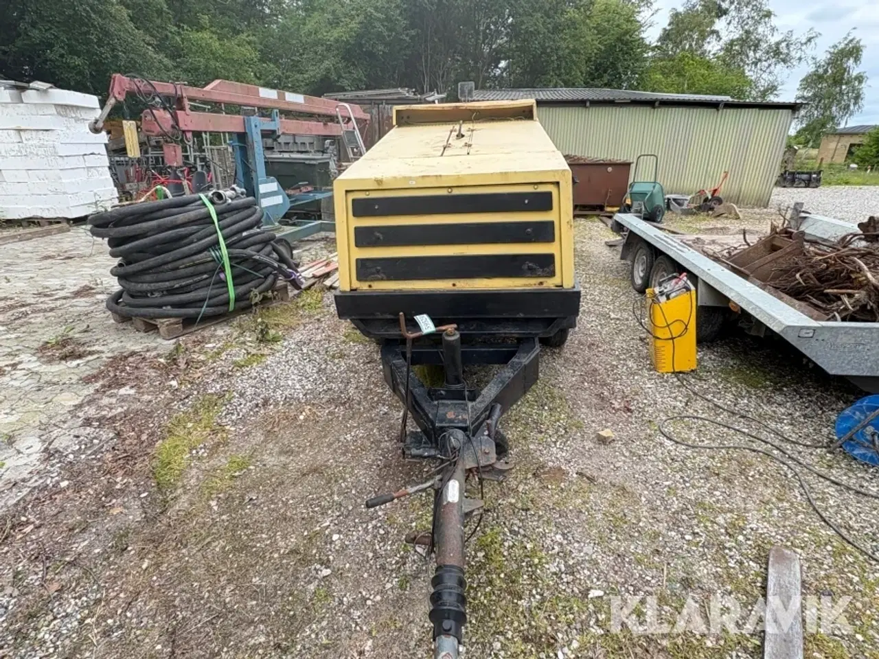 Billede 2 - Betonkanon med kompressor Putzmeister / Atlas Copco XAS 60