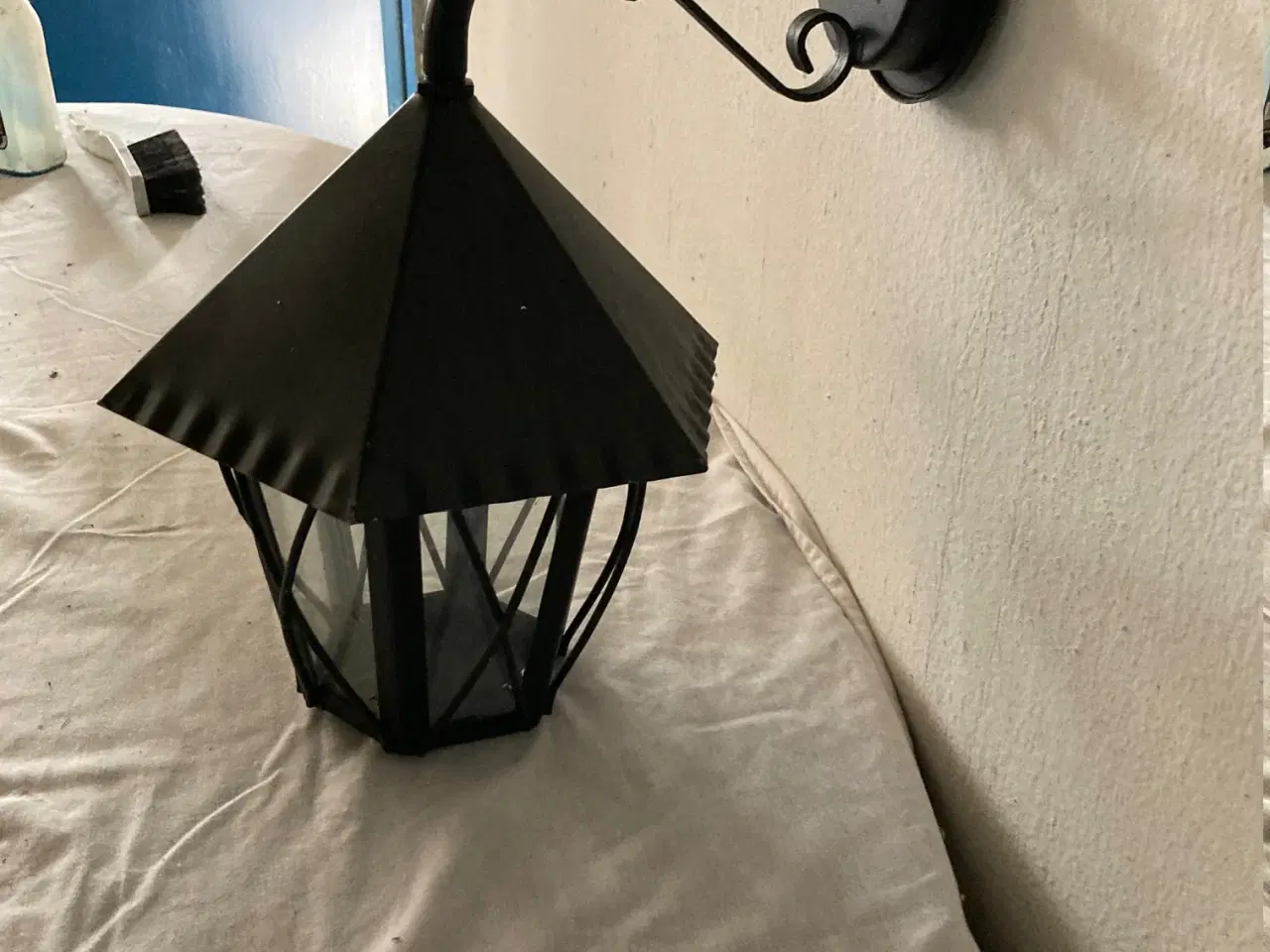 Billede 8 - 2 STK. HELT NYE SMEDEJERNSLAMPER
