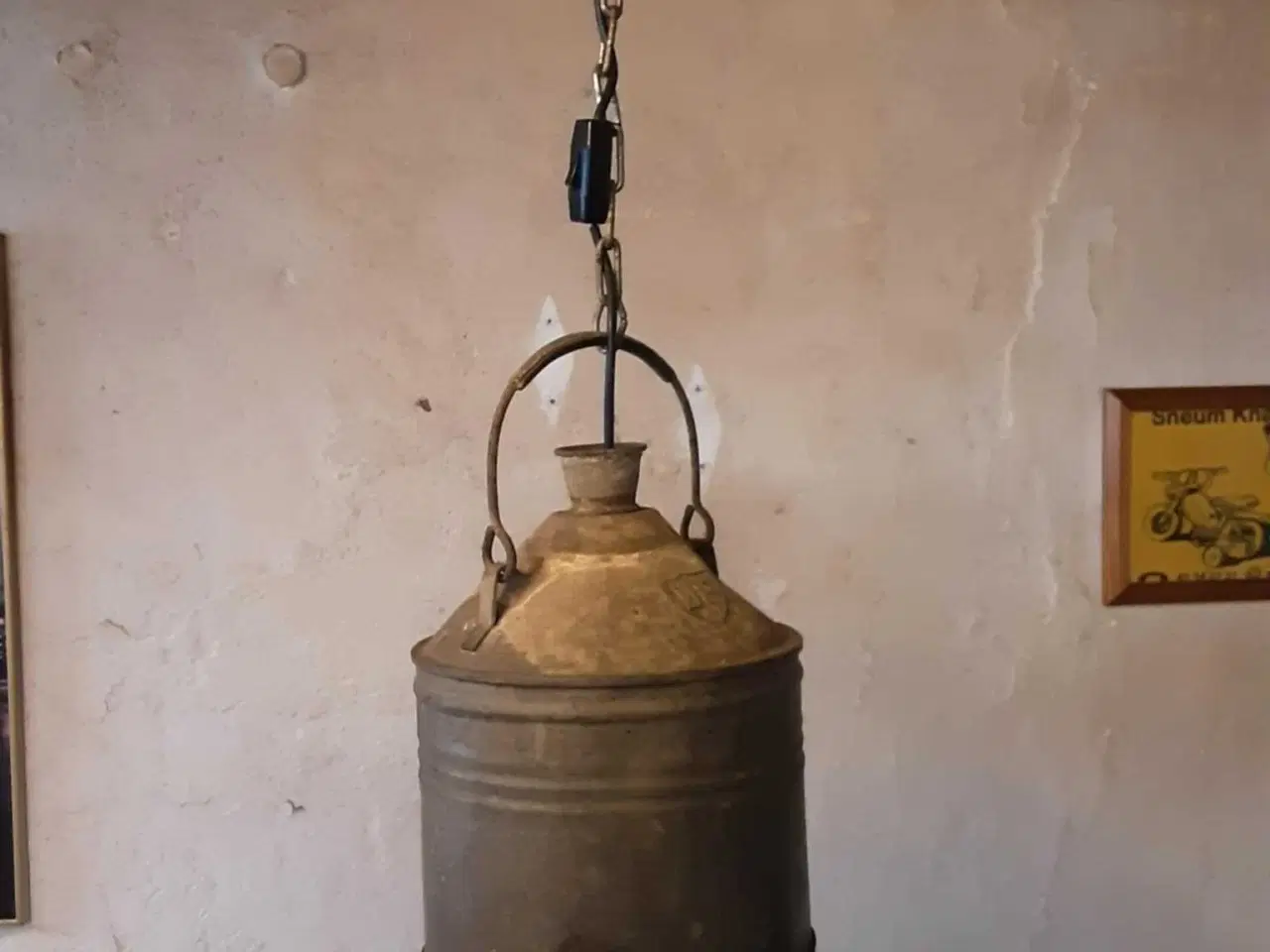 Billede 3 - Gamle lamper lavt af oliedunke