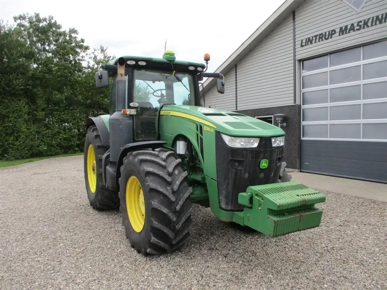 Billede 17 - John Deere 8310R Powershift og stor vægt pakke. Evt med GPS anlæg på