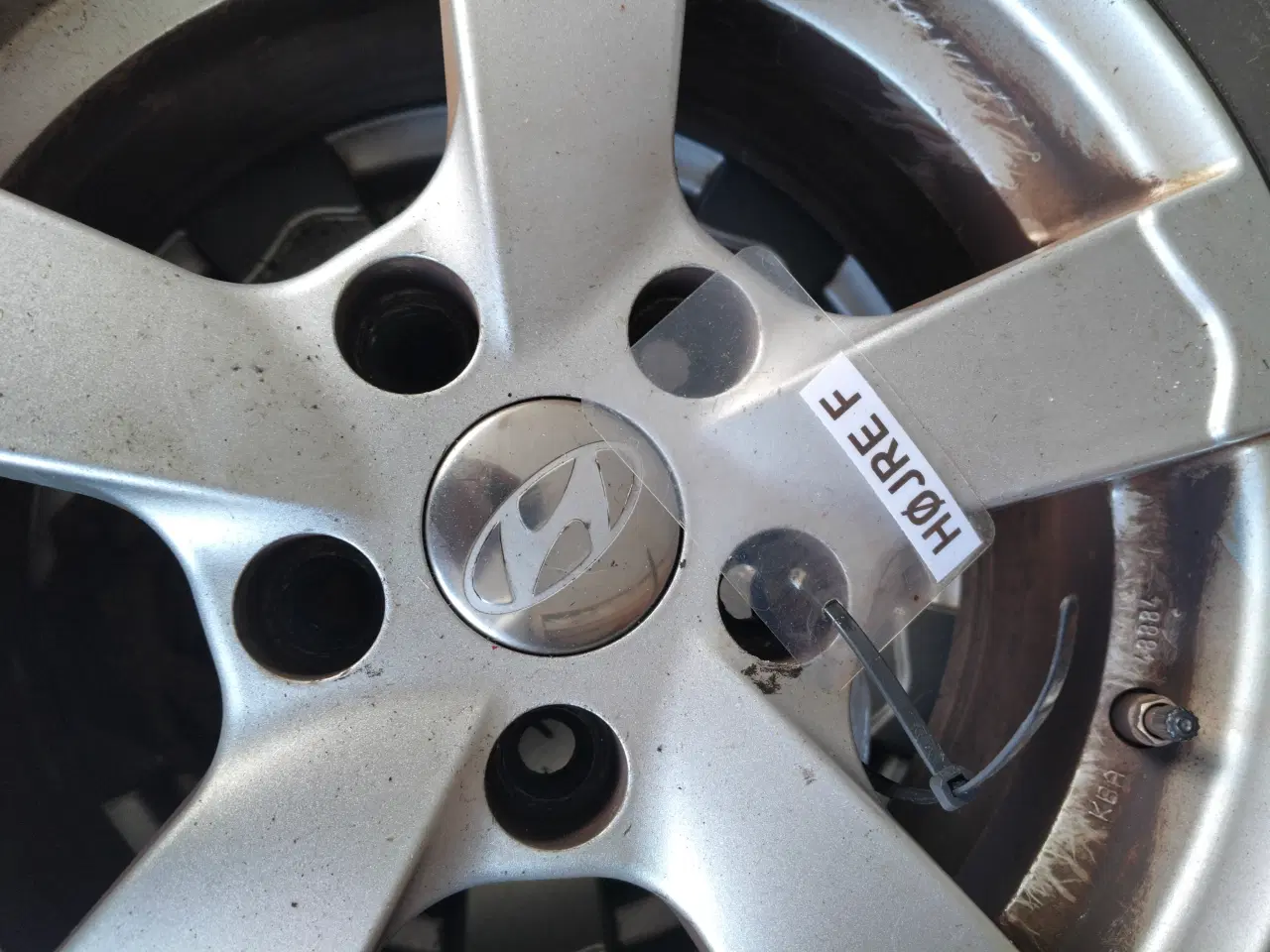 Billede 5 - alufælge med dæk