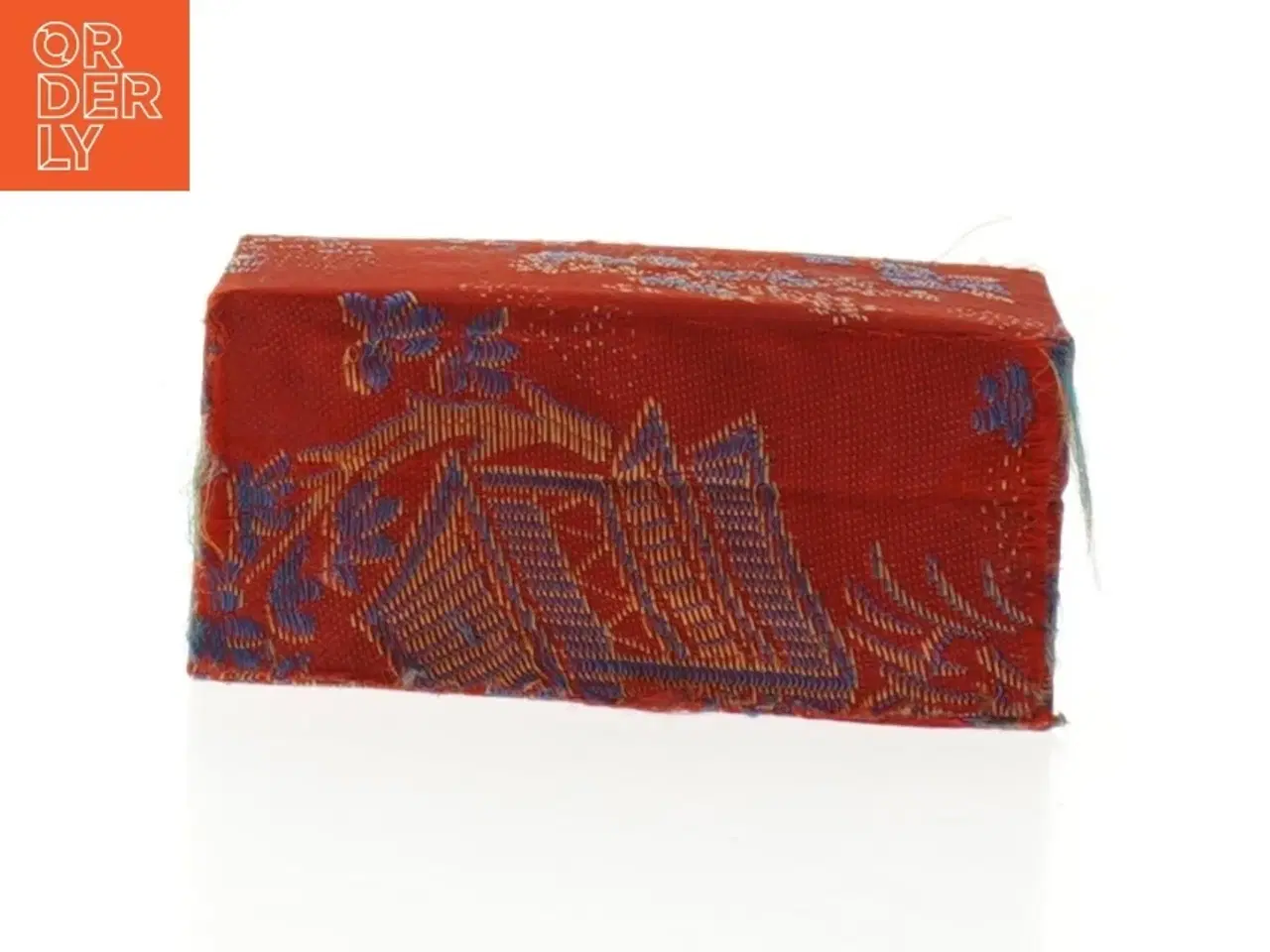 Billede 6 - Cloisonné kugler med broderet æske (str. 10,5 cm)