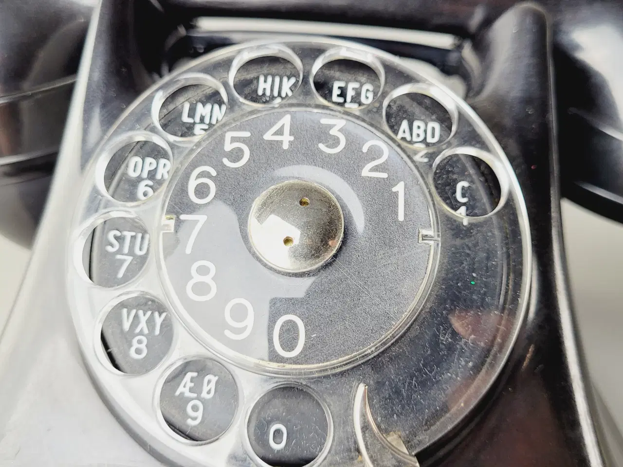 Billede 8 - ⭐️· Klassisk Sort Drejeskivetelefon Kristian Kirk