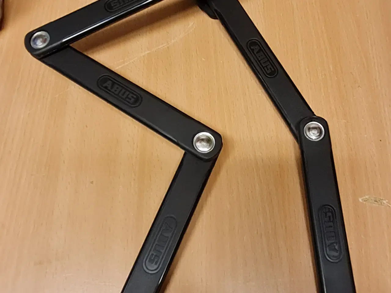 Billede 3 - ABUS BORDO 6000K Foldbar Cykellås 90 cm Sort