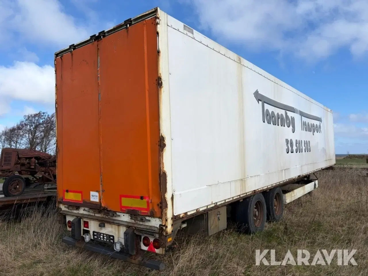 Billede 3 - Sættevogn Krone SZ Lukket Kasse