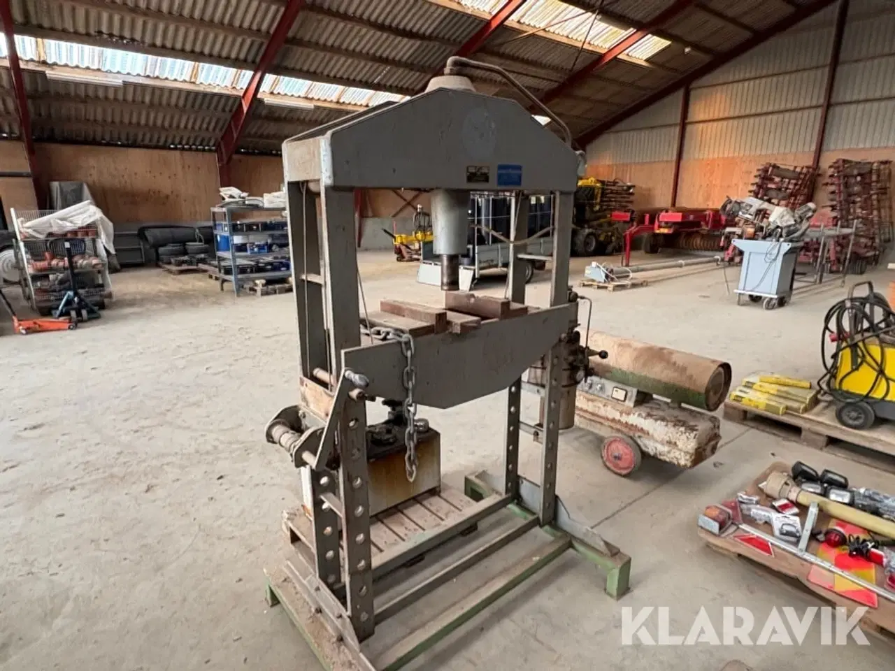 Billede 4 - Hydraulik presse Stenhøj