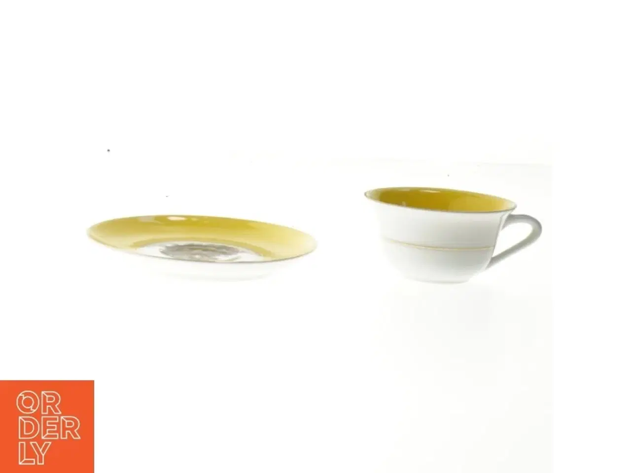 Billede 2 - Tekop med underkop (str. Kop. ø. 7 cm. tallerken. ø. elve cm)