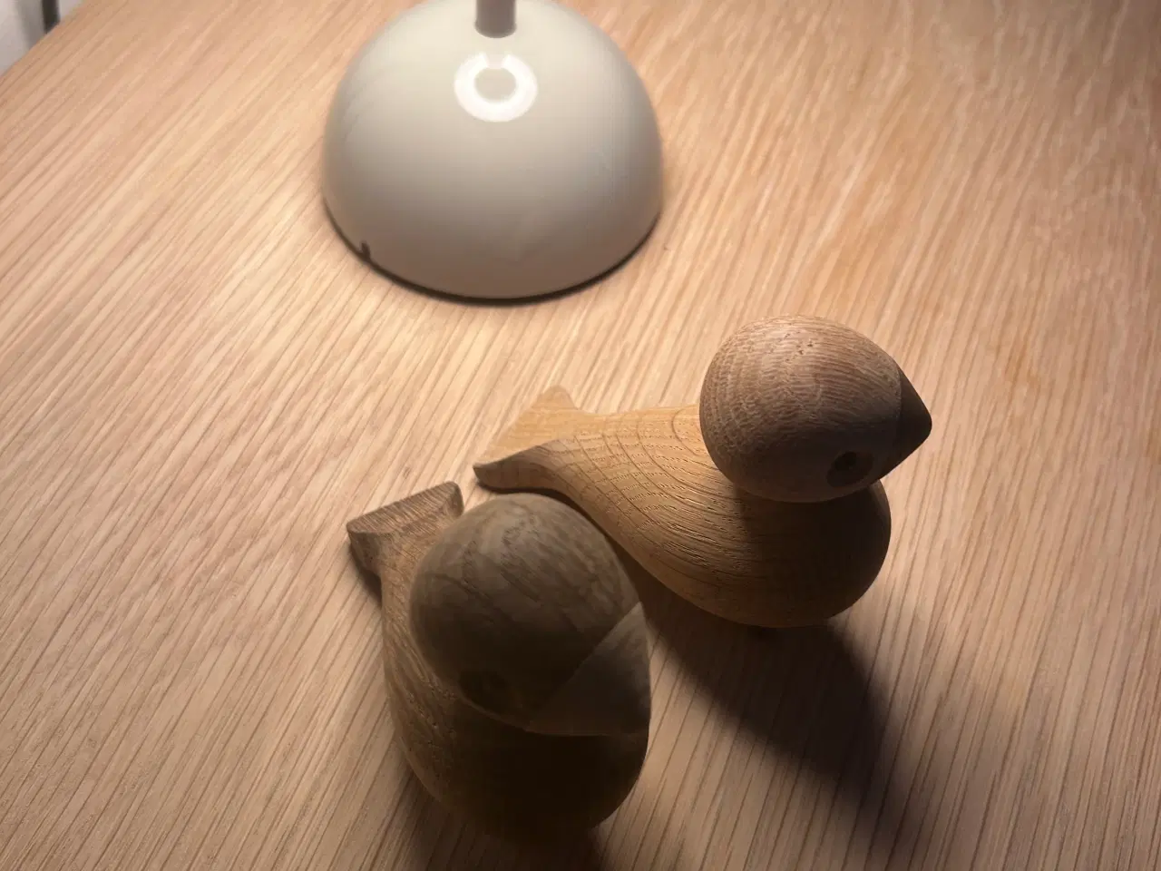 Billede 3 - Kay Bojesen Turtelduer 9 cm, Natur/Røget Eg