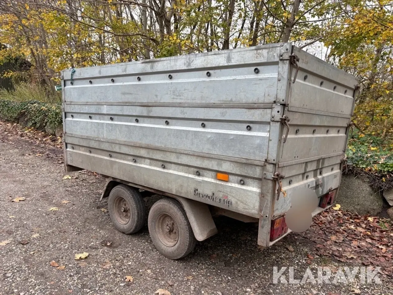 Billede 2 - Anhængere til personbiler Brenderup 750 kg med høje sider
