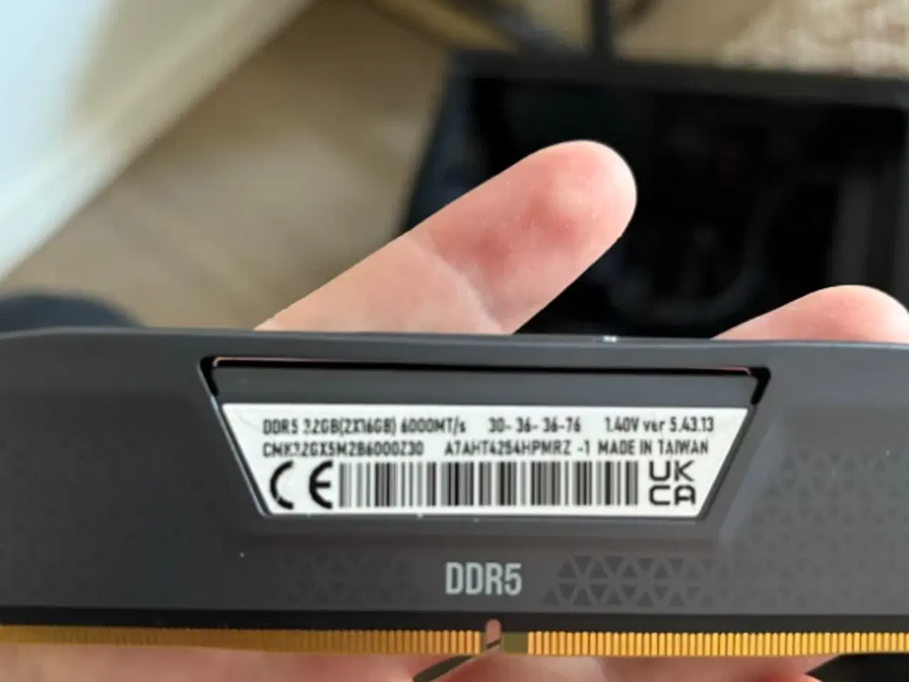 Billede 1 -  DDR5 ram 6000 Mhz Cl 30