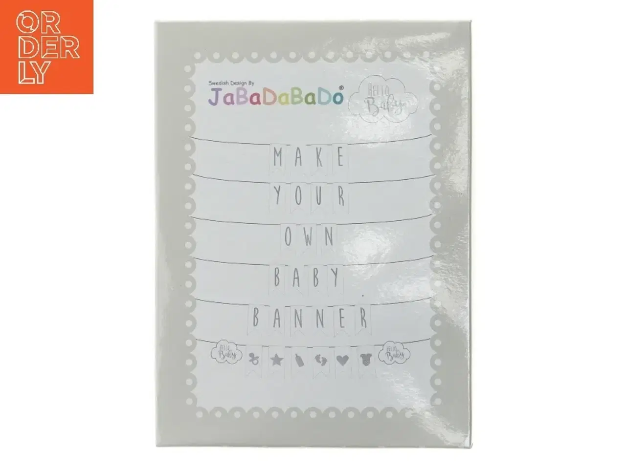 Billede 1 - Gør-det-selv baby banner kit (str. 6 m)