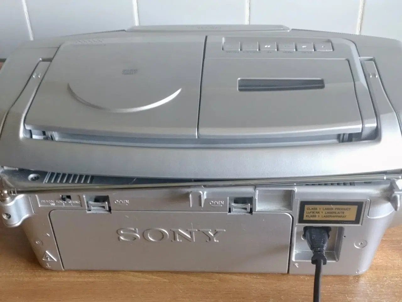Billede 7 - SONY CFD-V31L TRANSPORTABEL RADIORECORDER