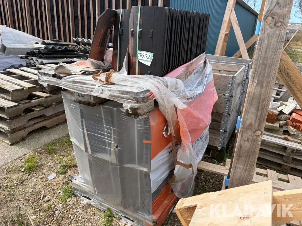 Billede 2 - Tagsten Randers Tegl Højslev LD sort engoberet 300 styk