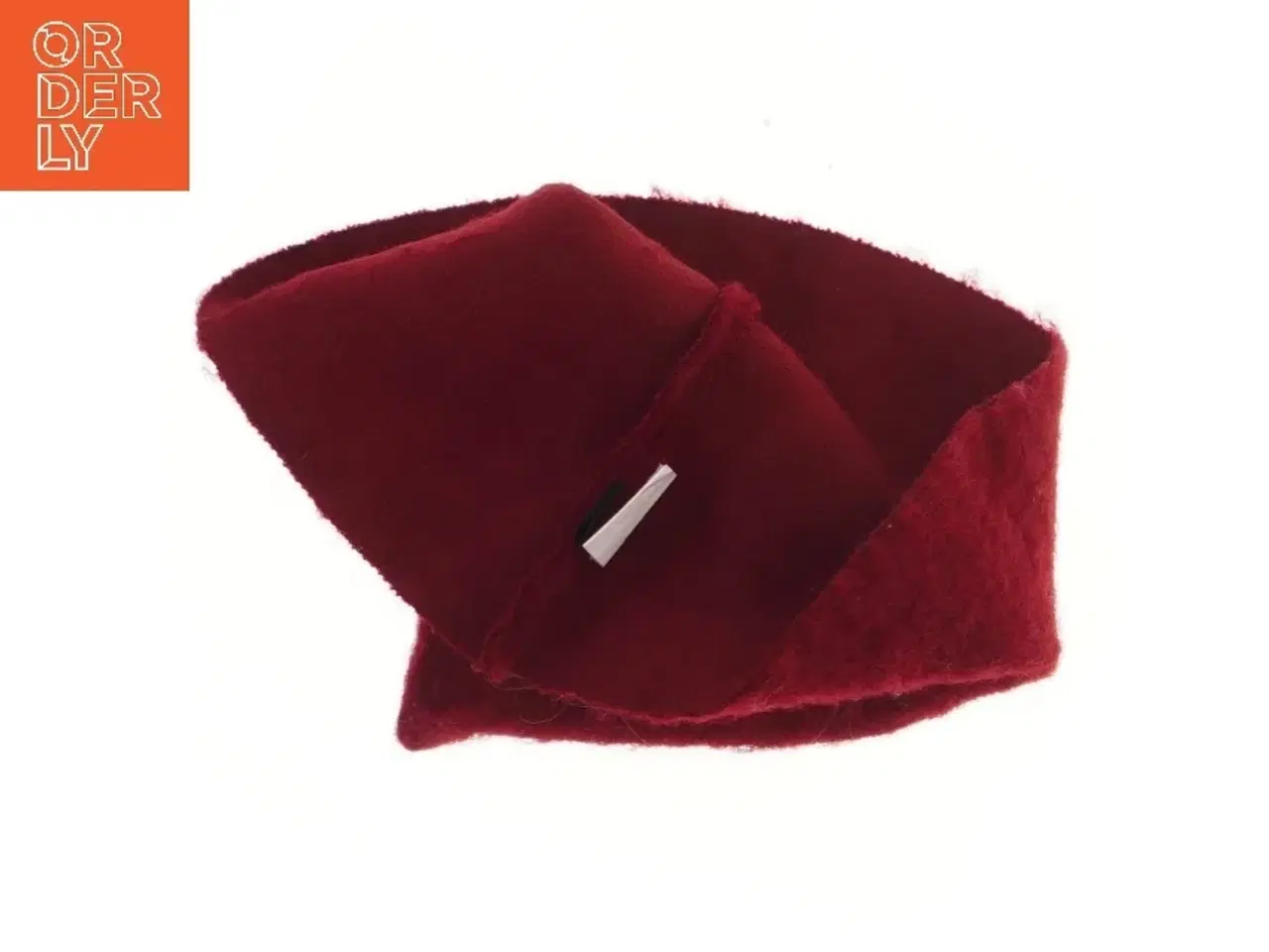 Billede 2 - Rød filt nissehue fra Tv2 (str. 28x25 cm)