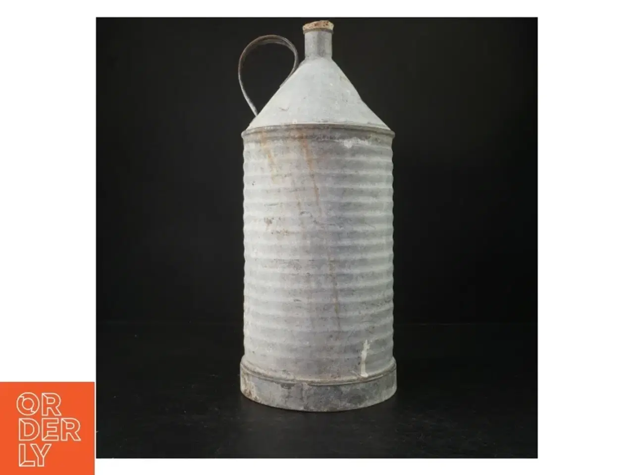 Billede 1 - Gammel zink mælkekande fra Ddpa (str. 41 cm)