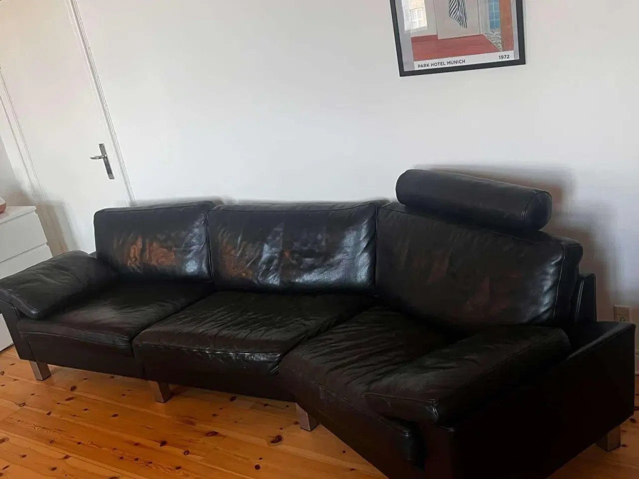 Billede 4 - Lædersofa, Mogens Hansen, velholdt