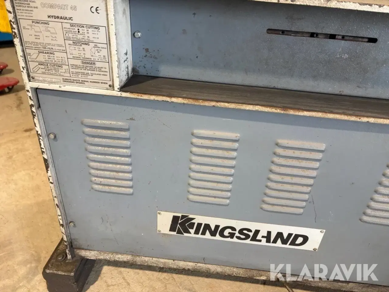 Billede 12 - Logge maskine Kingsland Compact 45 / profilsaks