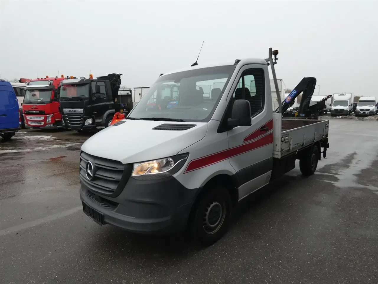 Billede 5 - Mercedes-Benz Sprinter 316 KRANBIL 2,1 CDI A2 RWD 163HK Ladv./Chas. Man.