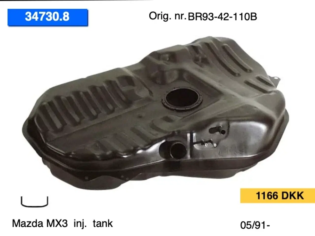 Billede 8 - Nye Mazda 121/B pu/MX3 tanke m.m.