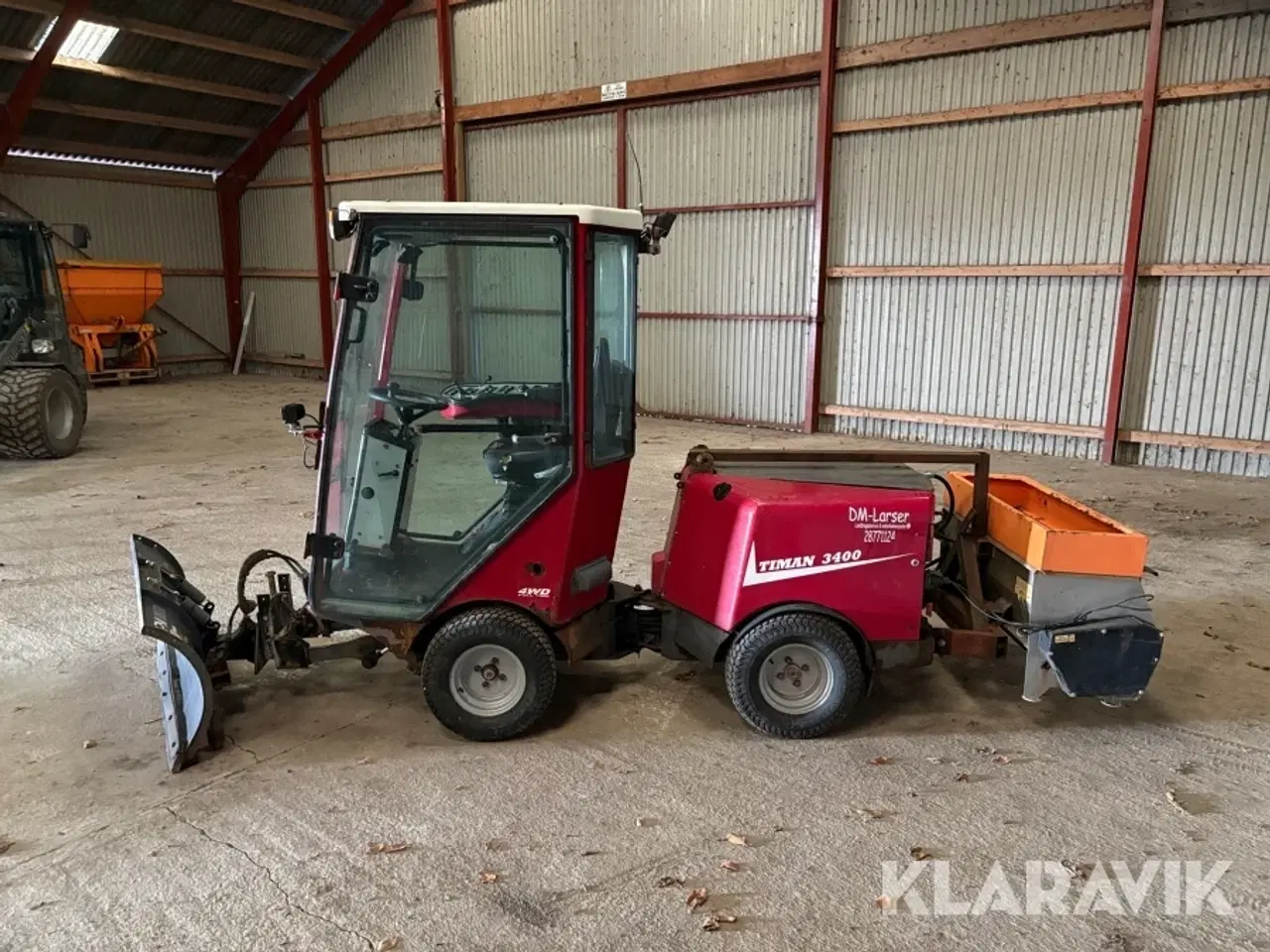 Billede 2 - Redskabsbærer Timan 3400 4WD med udstyr