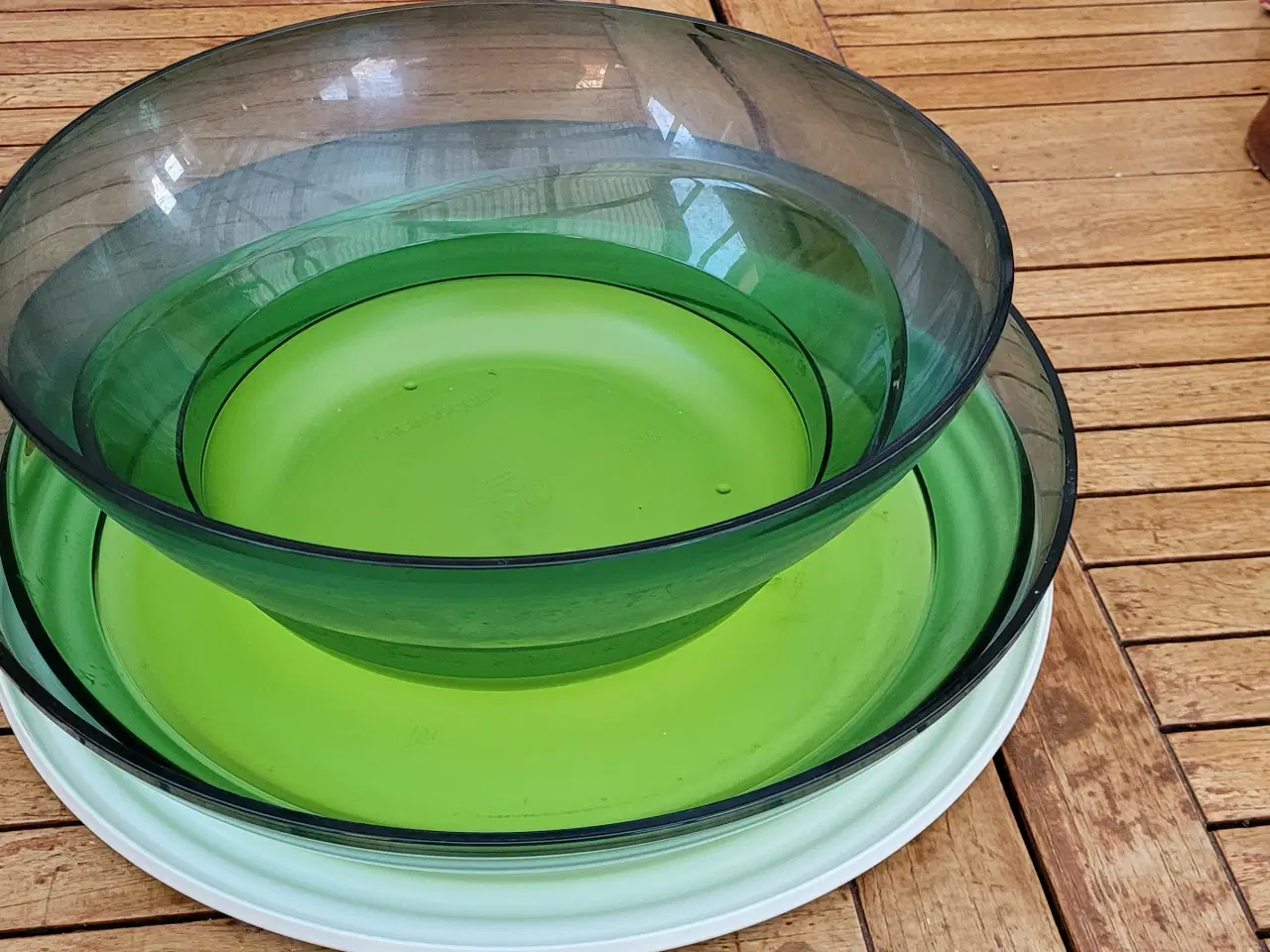 Billede 1 - 2 grønne Tupperware 