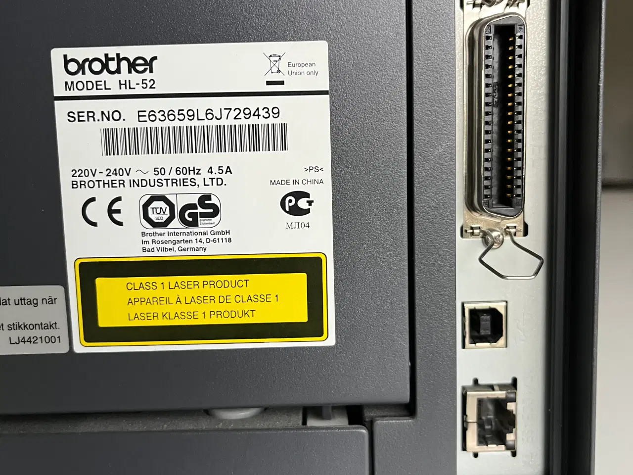 Billede 3 - Brother laserprinter HL-5250DN