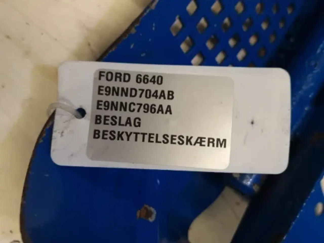 Billede 2 - Ford 6640 Beskyttelseskærm Pto E9NND704AB