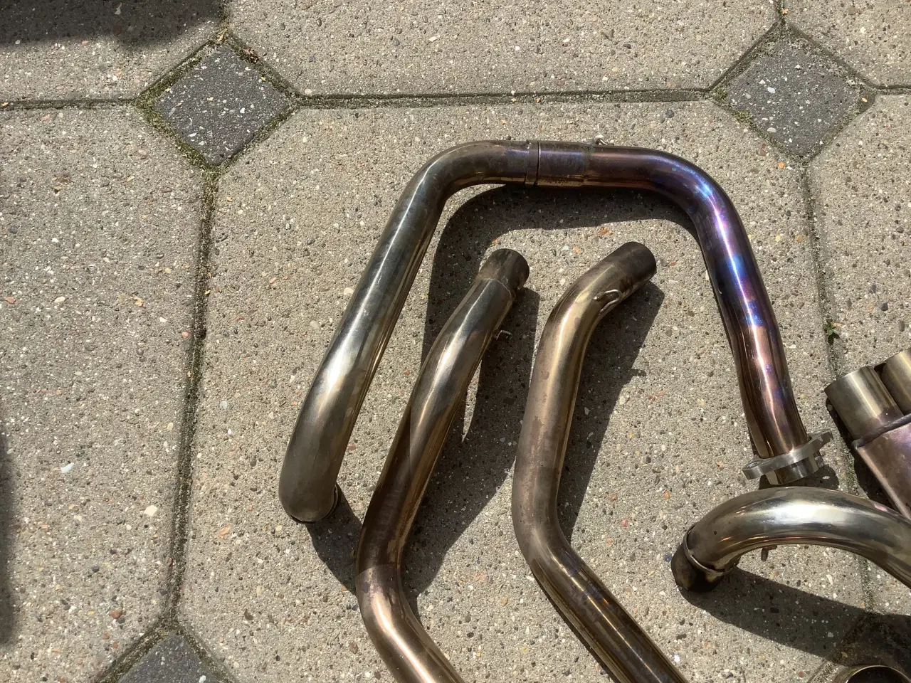 Billede 6 - Honda VFR 800 rc79 Delkevic udstødning komplet.