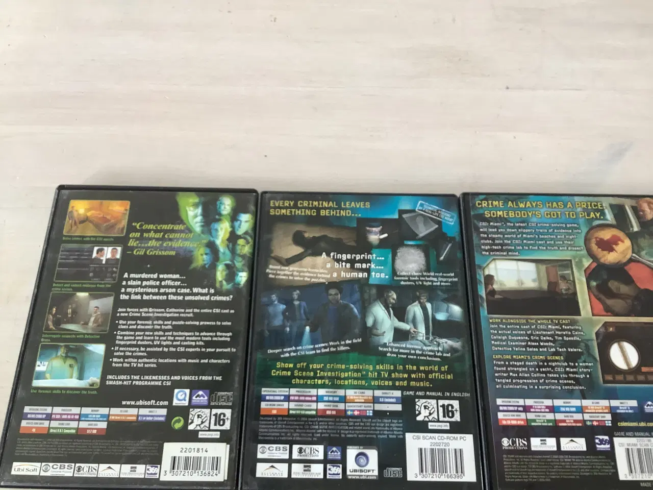 Billede 2 - CSI: Crime Scene og CSI Miami pc spil