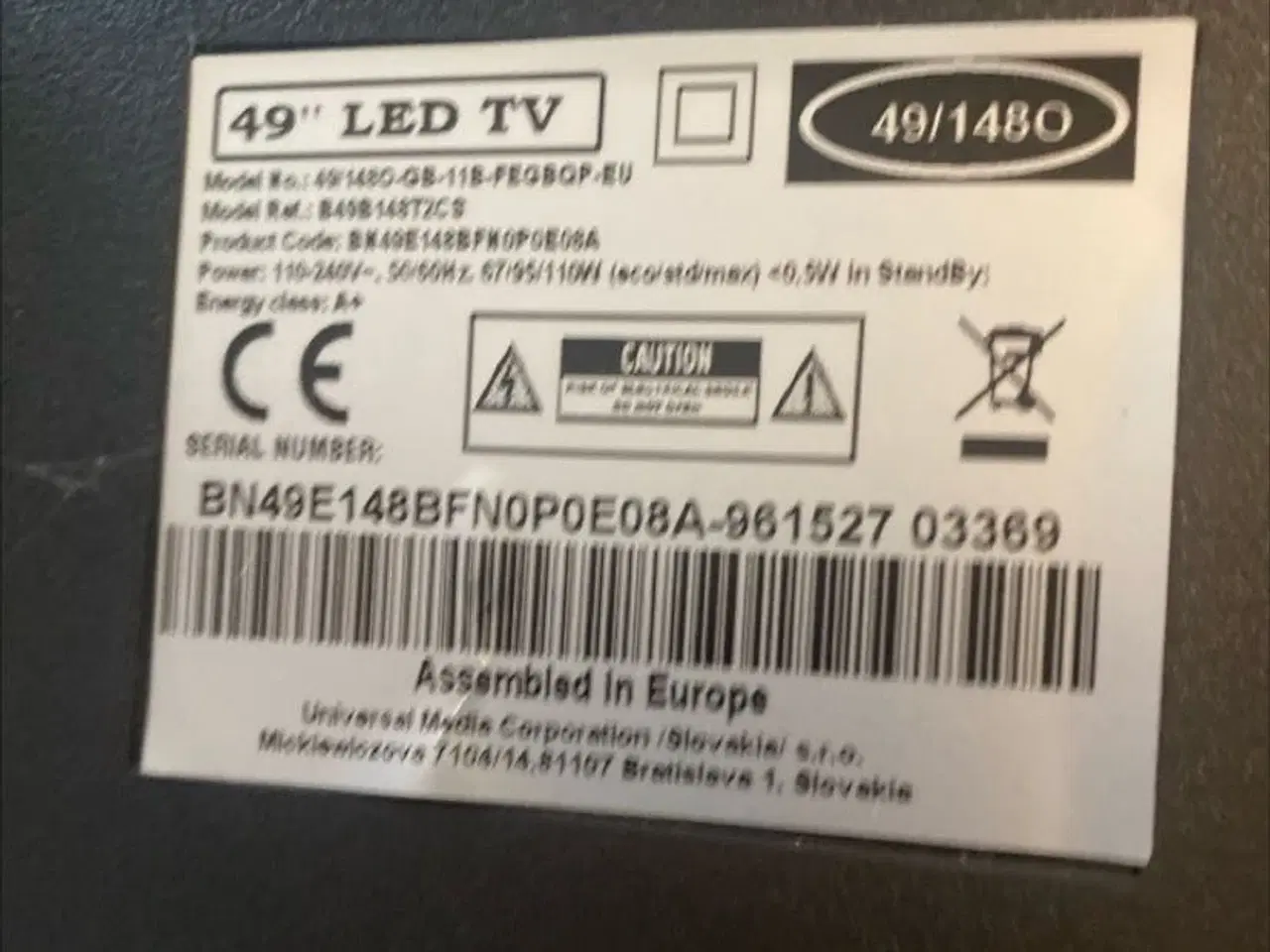 Billede 1 - 49” blaupunkt