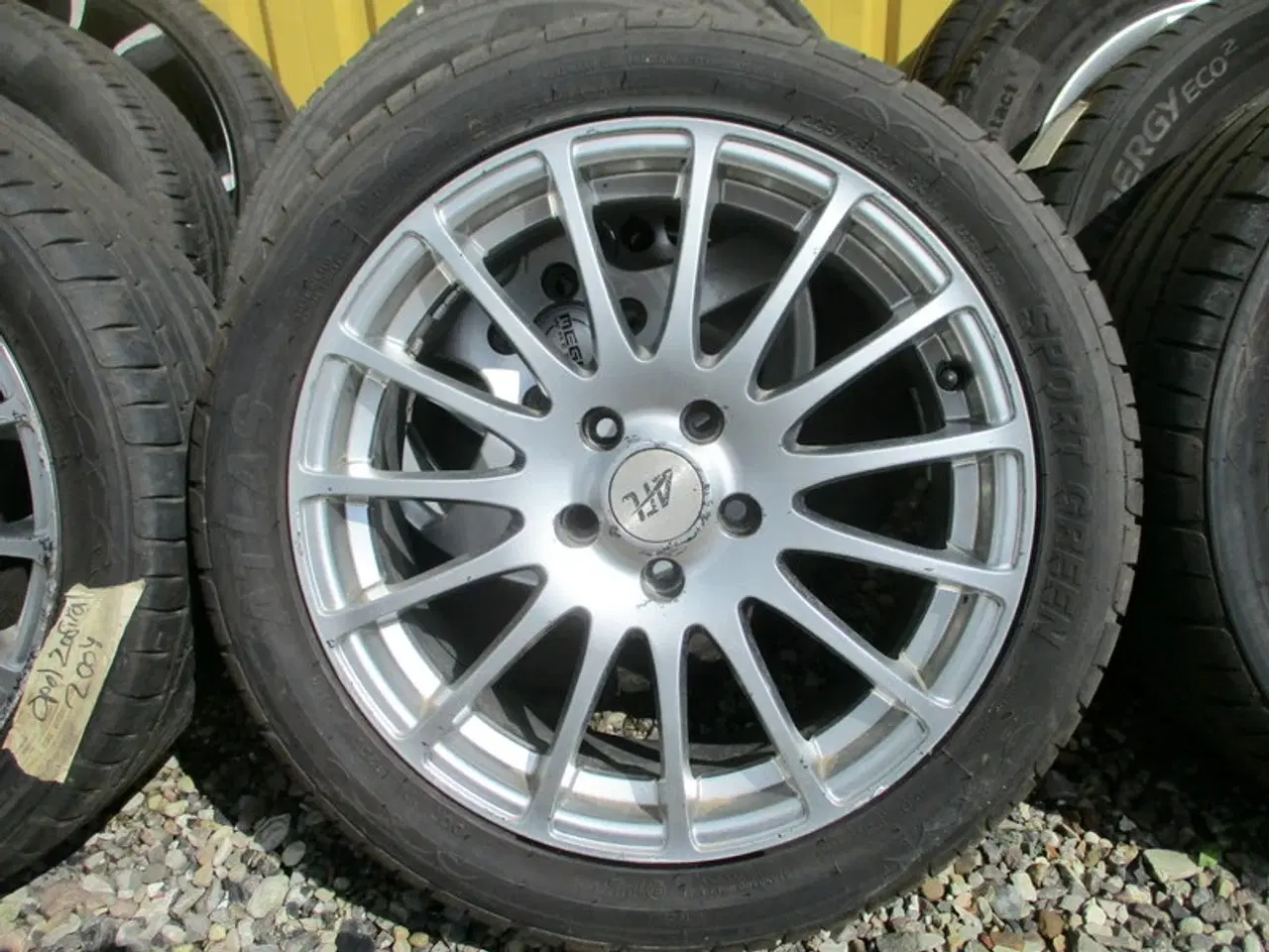 Billede 4 - 17" AFL 5X110 ET38 (Opel) 225/45/17" sommerdæk