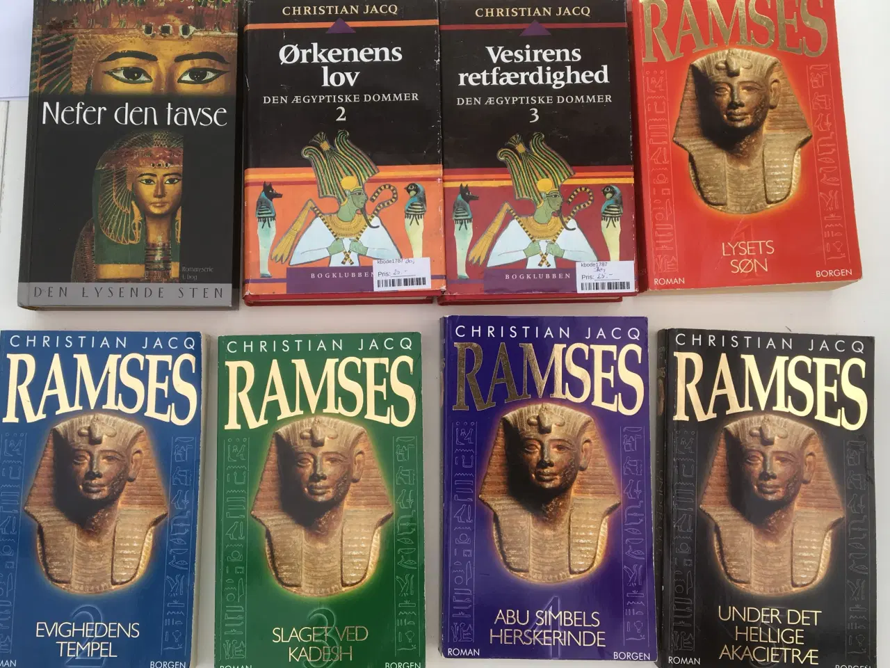 Billede 1 - Nefet og Ramses bøger af Christian Jacq
