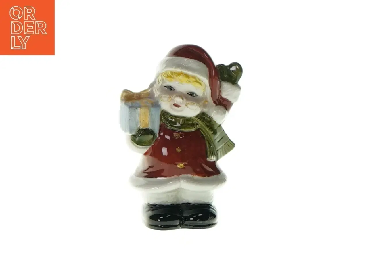 Billede 1 - Dekorativ julefigur fra Ukendt (str. LBH: 5x4x12cm)