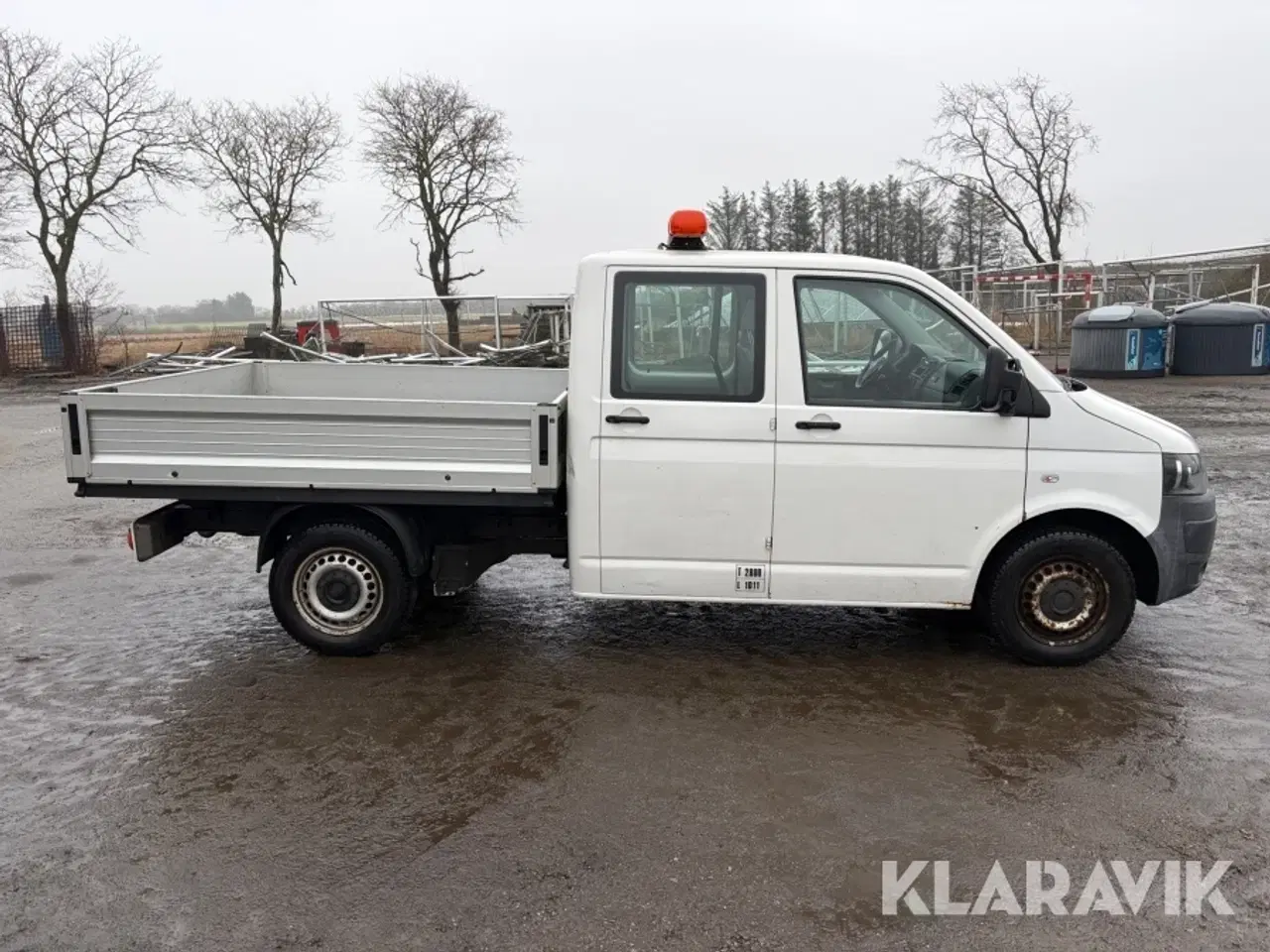 Billede 6 - Ladbil Volkswagen Transporter med dobbelt kabine