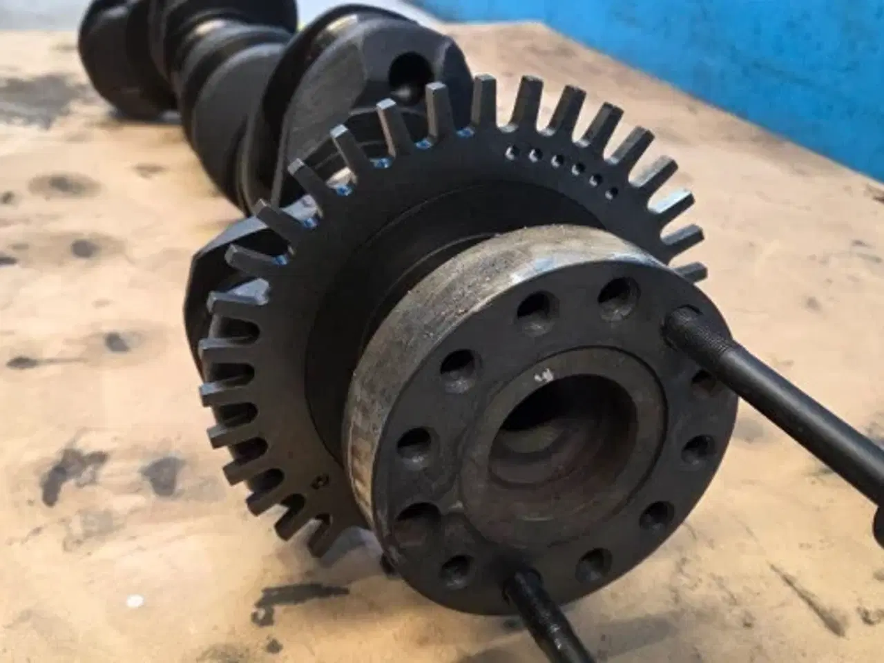 Billede 7 - Perkins 1006 Krumtapaksel 4225497M91