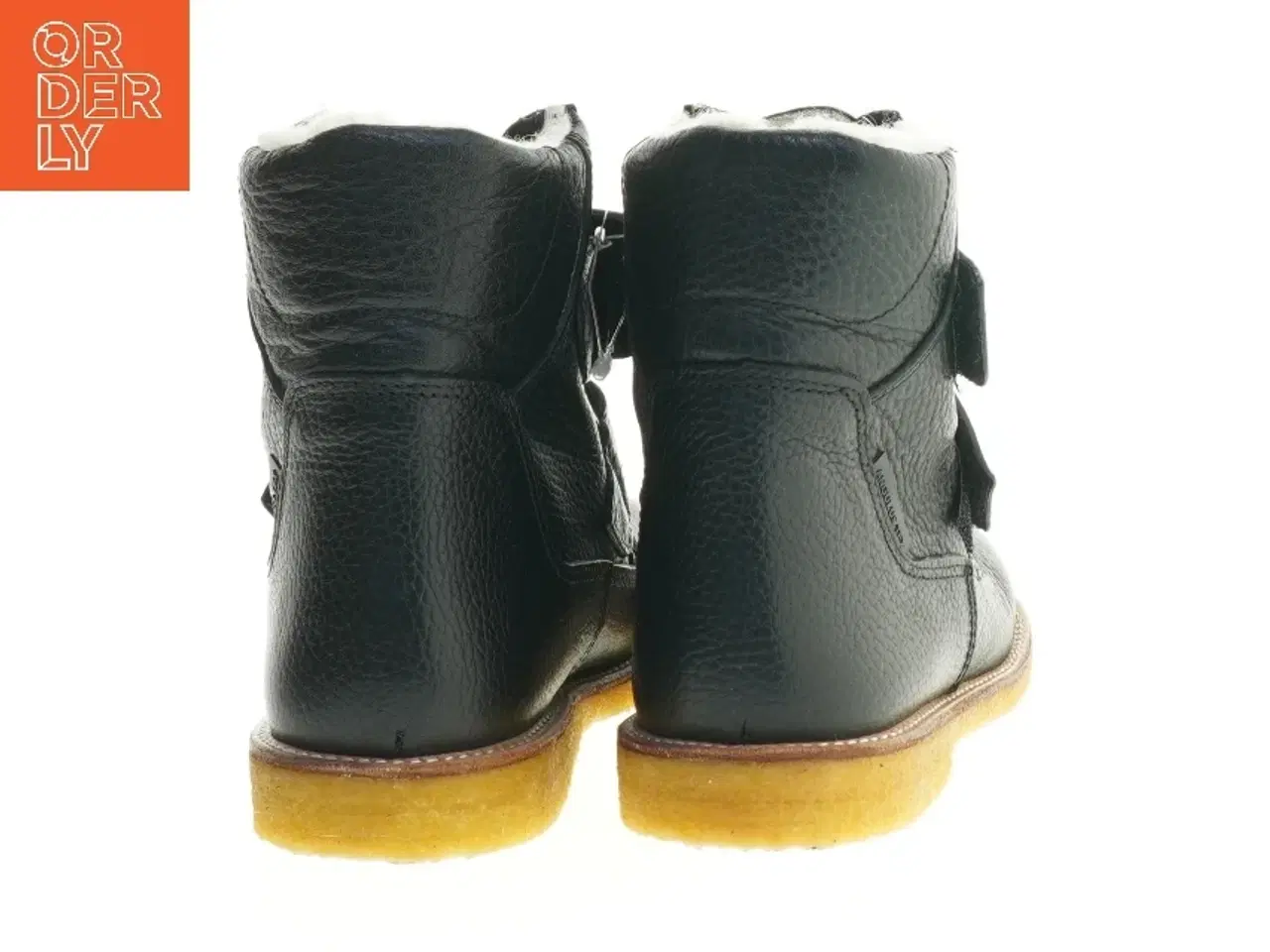 Billede 2 - Angulus TEX vinterstøvler i sort læder (str. 30 )