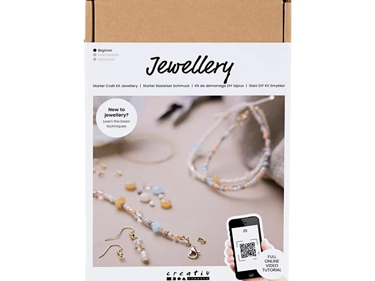 Billede 1 - Start DIY Kit Smykker Klassiske Perler, 1 pk.