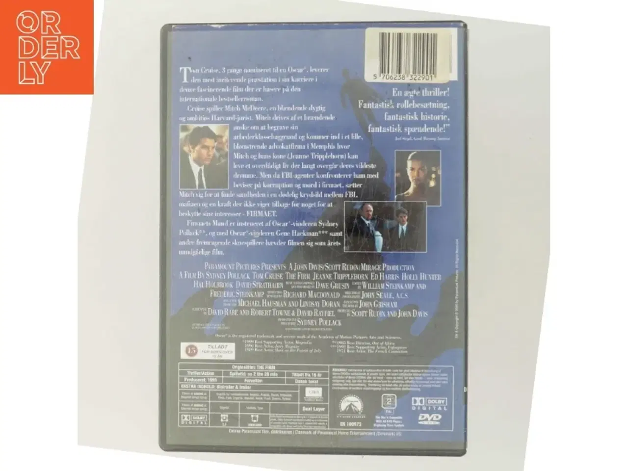 Billede 3 - The Firm med Tom Cruise (DVD)