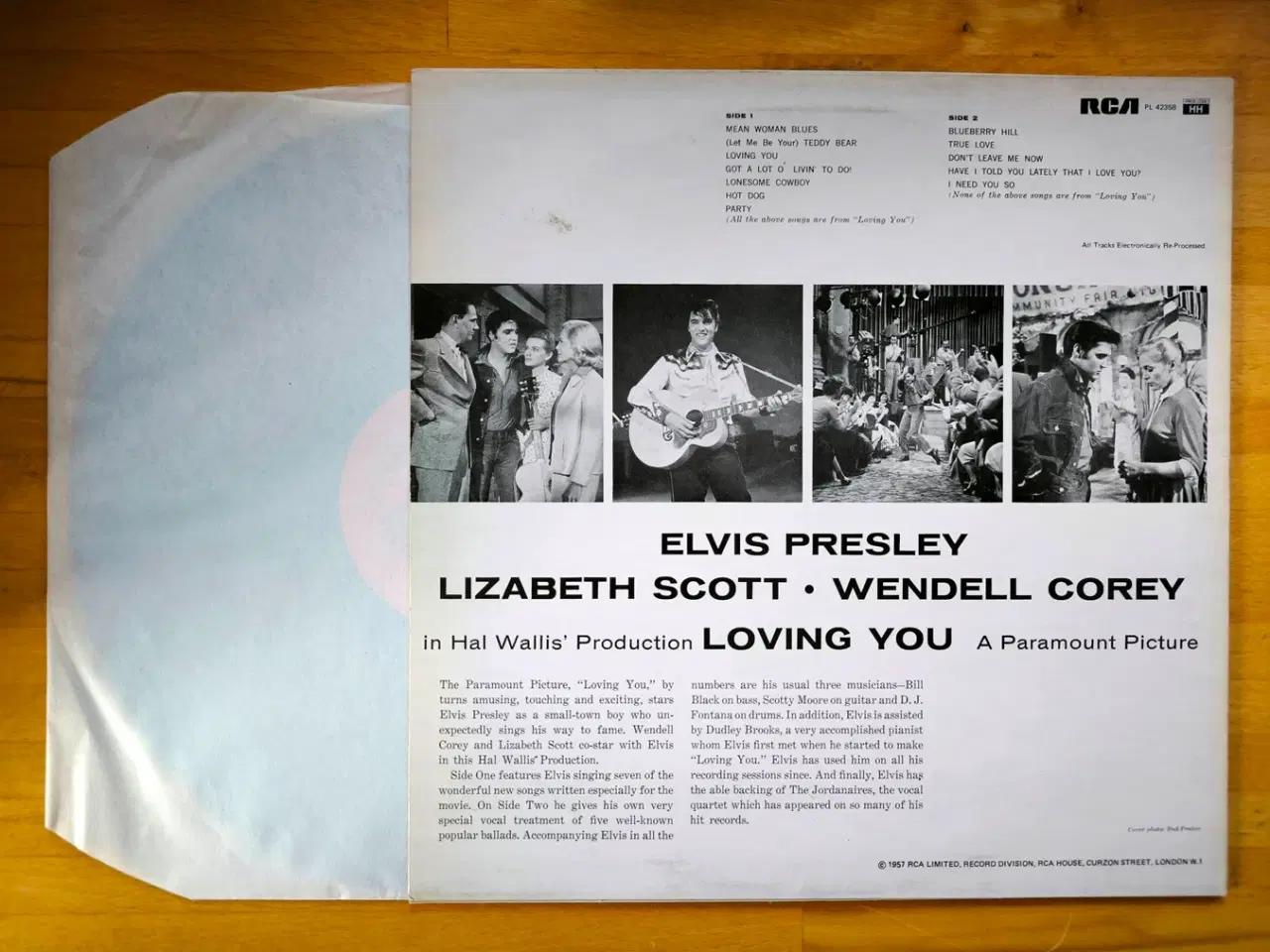 Billede 2 - LP, Elvis Presley - Loving You