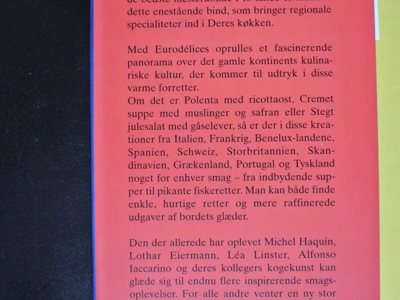 Billede 3 - eurodelices. varme forretter. europas mesterkokke 