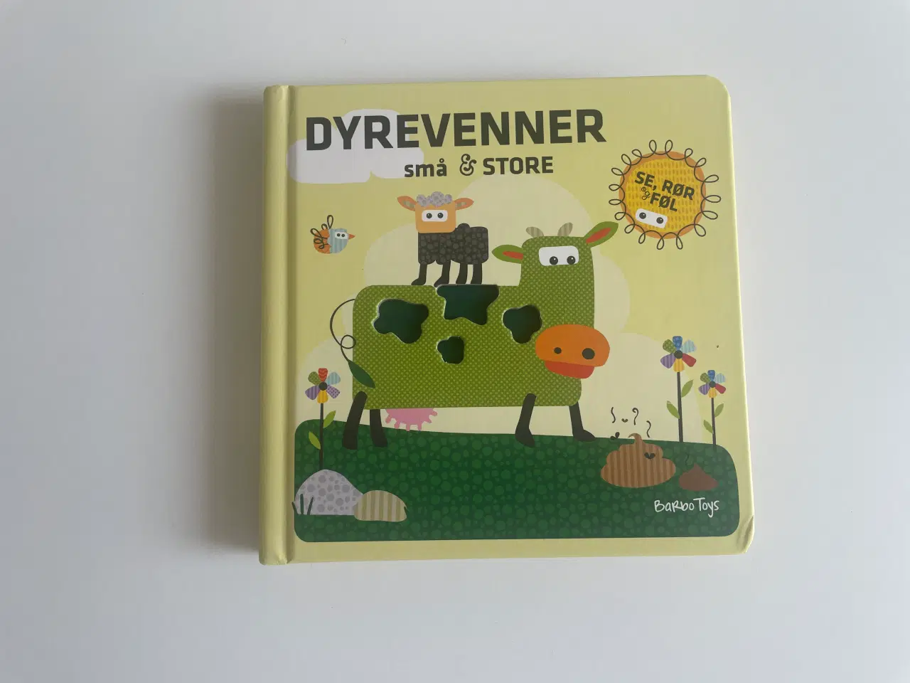 Billede 1 - Se, rør og føl bog til små børn 