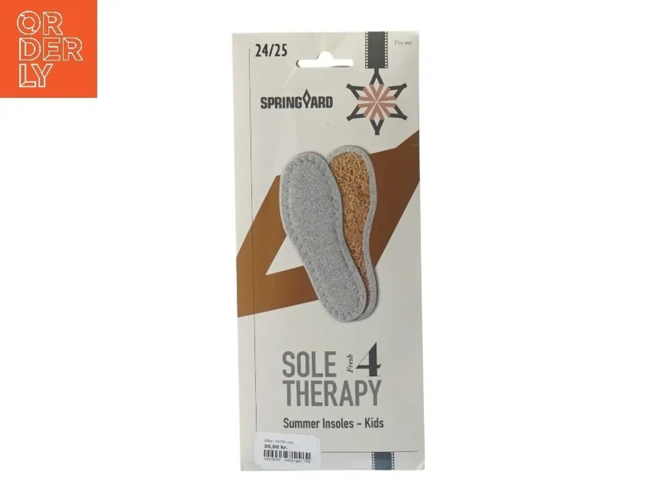 Billede 1 - Sål til børn fra Springyard (str. størrelse 24-25 cm)