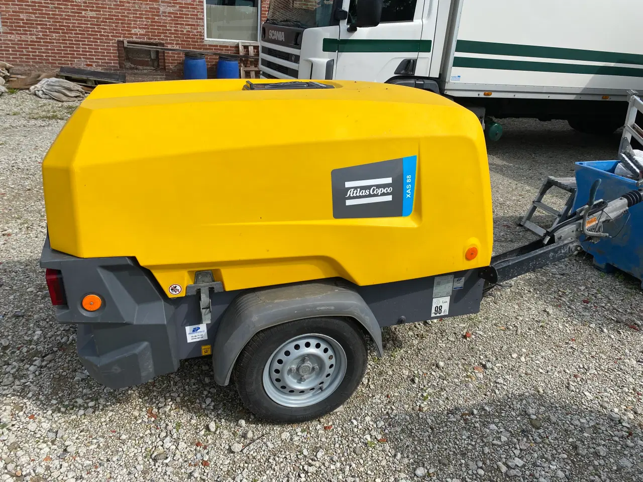 Billede 3 - Atlas Copco XAS 88 Mobilkompressor