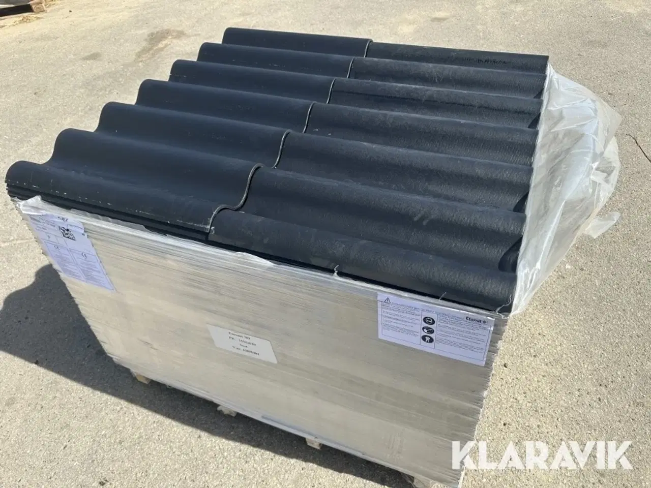 Billede 4 - Bølgeplader Euronit 702 FK sort 150 styk